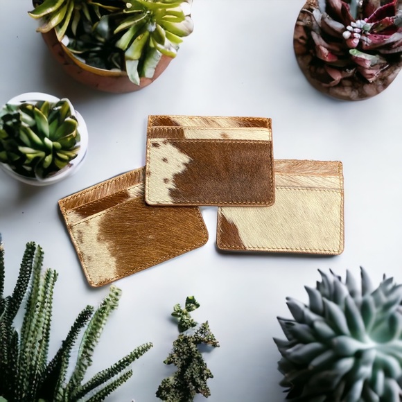 Cowhide Mini Wallet - Picture 4 of 5